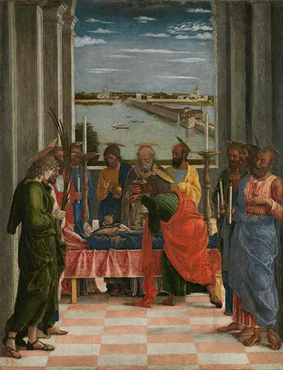 Death of the Virgin Andrea Mantegna